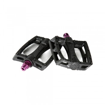 BMX Colony Fantastic Plastic Pedals Black/Purple