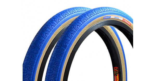 Old School BMX Blue 20 X 1.75 HP406 Freestyle Tyre by Panaracer
