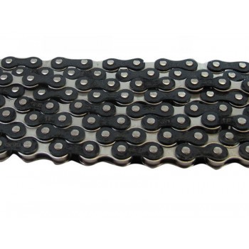 Old School BMX Black and Silver Chain by Izumi