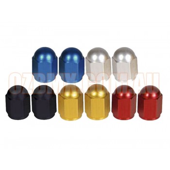 Old School BMX Blue Valve Caps Anodised by Old School BMX