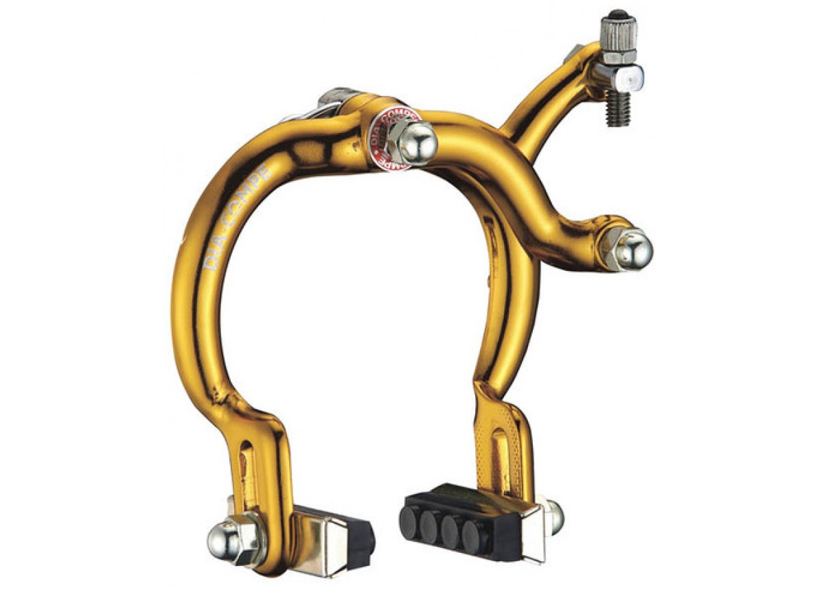 Lux Low Vintage Gold BMX Brake Set – Caliper, Lever & Cable – Old School Cruiser Bike