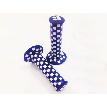 Old School BMX Blue / White checkered grips by Old School BMX