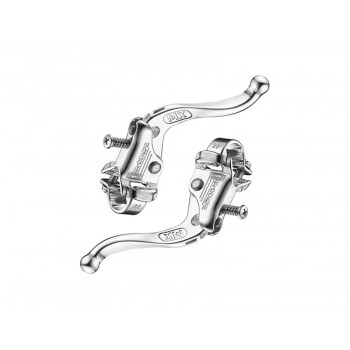 Old School BMX Silver MX123 / TECH-4 Left and Right levers by Dia Compe