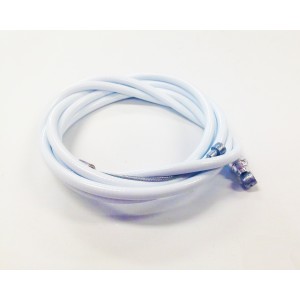 Old School BMX White brake cable by Hi Tech