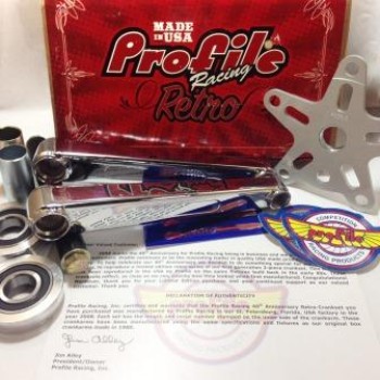 Old School BMX PROFILE Vintage Box Crank Set 175mm by Profile