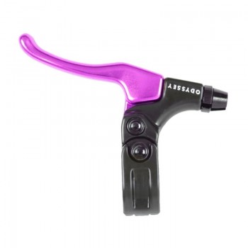 Old School BMX Monolever Medium U Brake Lever LHD Ano Purple by Odyssey