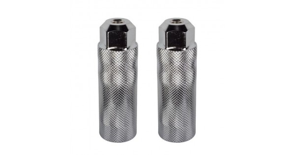 Paires De Chevilles Old School BMX - Aluminium Argent - Avant/arrière 24t/26t - Occasion