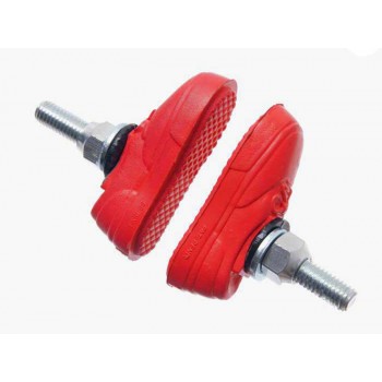 Old School BMX Brake kool stop red vans brake pad by Vans