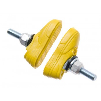 Old School BMX Brake kool stop yellow vans brake pad by Vans