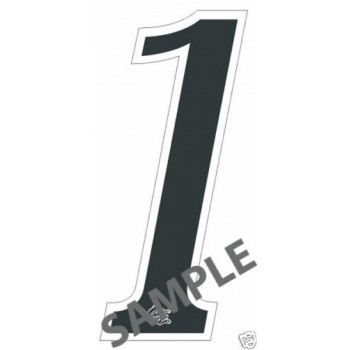 Old School BMX Mongoose Number Plate Decal No.1 By Mongoose