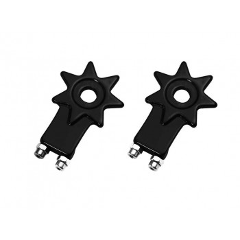 Old School BMX STAR Chain Tensioners Black By Old School BMX