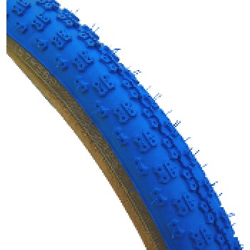 Old School BMX Comp 3 Blue Skin Wall Tyre 24 x 1.75 by Kenda