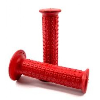 Old School BMX Red Mongoose grips by Mongoose