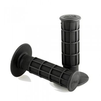 Old School BMX Ame Waffle Grips Black by Ame