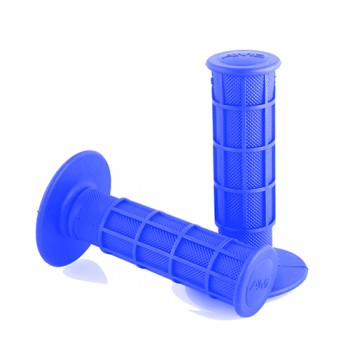 Old School BMX Ame Waffle Grips Blue by Ame