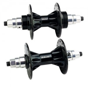 Old School BMX TNT Revolver Flip/Flop Hubs Black by TNT