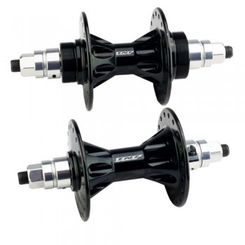 Old School BMX TNT Revolver Flip/Flop Hubs Black by TNT