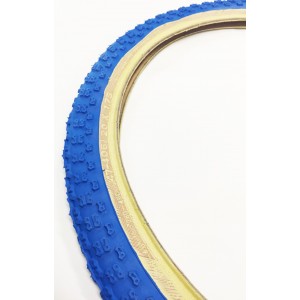 Old School BMX 20 x 1.75 Skin Wall Comp 3 Tyre Blue by Kenda