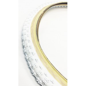 Old School BMX 20 x 1.75 Skin Wall Comp 3 Tyre White by Kenda