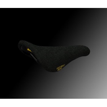 Old School BMX Kashimax Aero Suede Non Padded Seat Belleseim Black by Kashimax