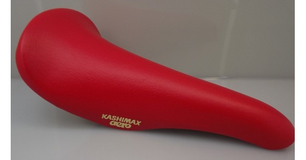 Shop Old School BMX Kashimax Aero Red Vinyl Seat by Kashimax