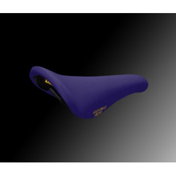 Old School BMX Kashimax Aero Suede Non Padded Seat Belleseim Blue by Kashimax