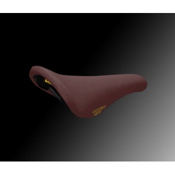 Old School BMX Kashimax Aero Suede Padded Seat Belleseim Red Wine