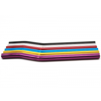 Old School BMX Fluted Snake Seat Post 22.2x400mm Black By DRS