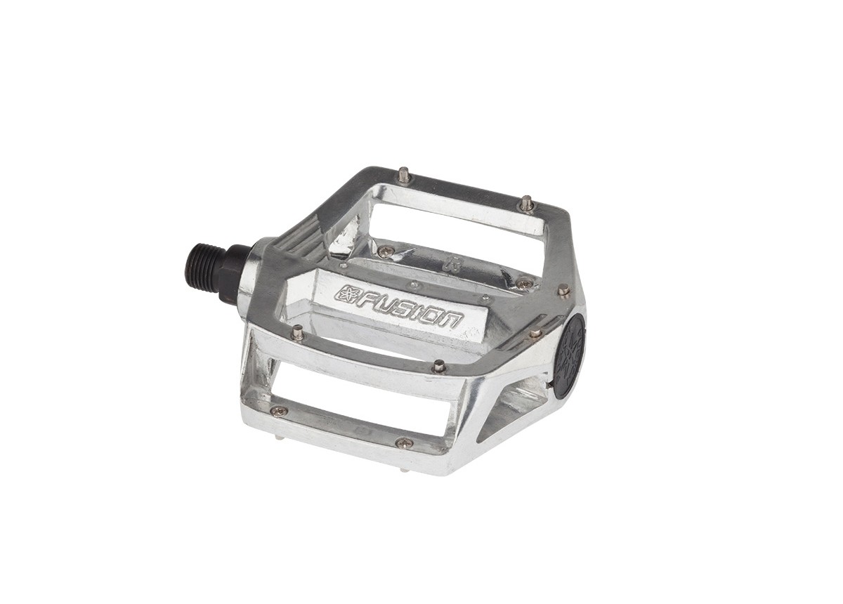 Old School BMX Fusion Pedal 1/2" Silver by Fusion