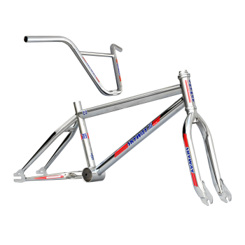 Old School BMX TA Replica 20" Frame/Fork/Handlebar Kit Chrome by Skyway