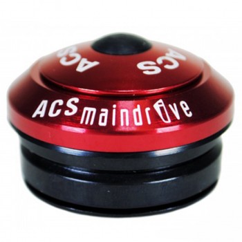 ACS Maindrive 1-1/8" Intergrated Headset (Red)