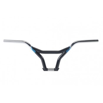 Old School BMX Lineage Kneesaver Bar Chrome/Black by Haro