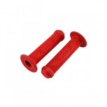 Old School BMX SE Wing Logo Grips Red by SE