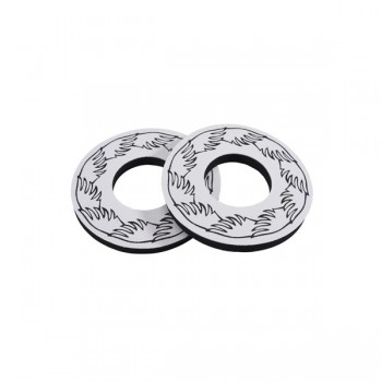 Old School BMX SE Wing Donut Grips White by SE