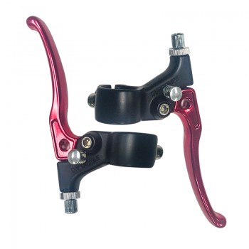Old School BMX TECH 5 MX183 Brake Levers Locking Red by Dia Compe