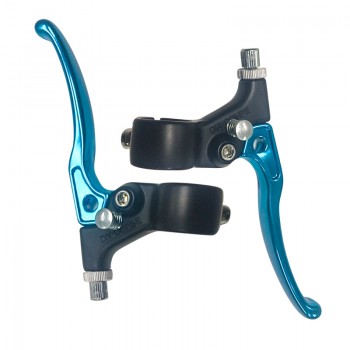 Old School BMX TECH 5 MX183 Brake Levers Locking Blue by Dia Compe