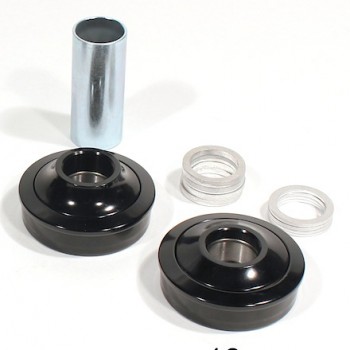 Old School BMX Hop Up Kit Sealed Bearing Bottom Bracket Mid School Black 19mm USA By Profile