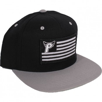 BMX Nation Snap Back Cap (Black/Grey) by Profile