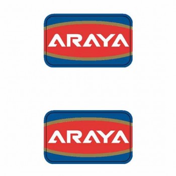 Old School BMX Araya Rim Decals X2