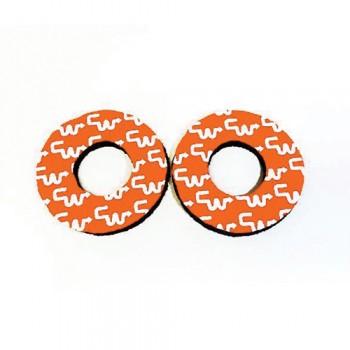 Old School BMX CW Racing Grip Donuts Orange by Flite