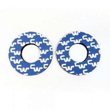 Old School BMX CW Racing Grip Donuts Light Blue by Flite