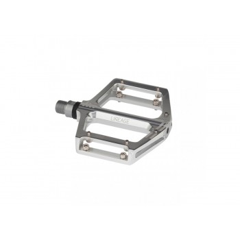 Old School BMX Lineage Pedal 9/16" Silver by Haro