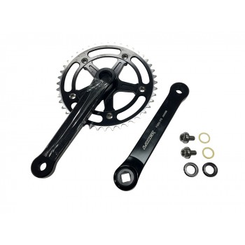 Old School BMX 3 Piece Crank Black by Old School BMX