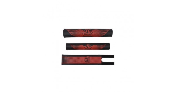 Old School BMX Racing Wing Pad Set Fade 