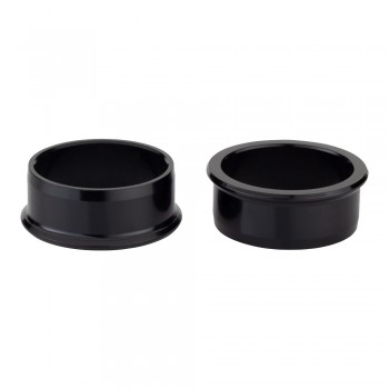 BMX Headset Adaptor 1 1/8 to 1" Black by Promax