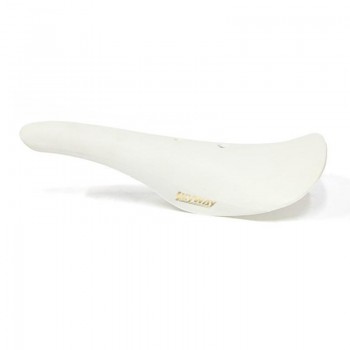 Old School BMX Kashimax Skyway Aero Saddle White by Skyway
