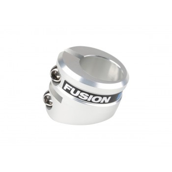 Old School BMX Fusion Twintorc Seat Post Clamp Silver by Haro