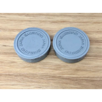 Old School BMX PDMX/SX Pedal Caps Grey by Shimano