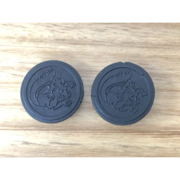 BMX Mid School (Maurice) Pedal Caps Black by Mongoose