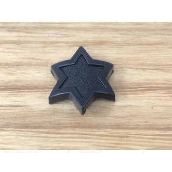 Old School BMX Star No Pin Head badge Black by Malvern Star